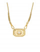 Light Ivory Yucatan Halsketting | goud
