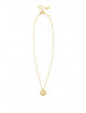 Ivory Flower Halsketting | goud