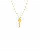 Love Key Halsketting | goud