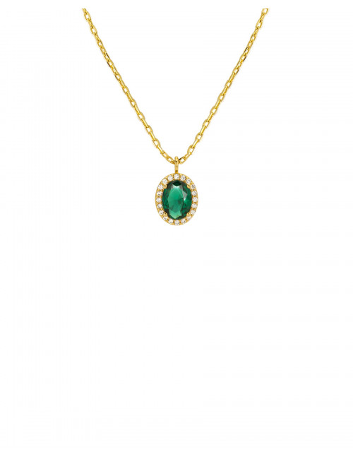 Green Dynasty Halsketting | goud