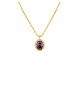 Amethyst Dynasty Halsketting | goud