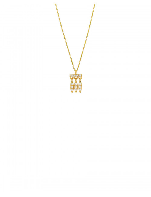 Triade Halsketting | goud