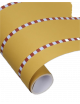 Inpakpapier Pyjama Stripes | curry/mulberry/light blue