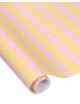Inpakpapier Pebbles | light fuchsia/blonde