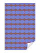 Inpakpapier Pebbles | cornflower/dark rose