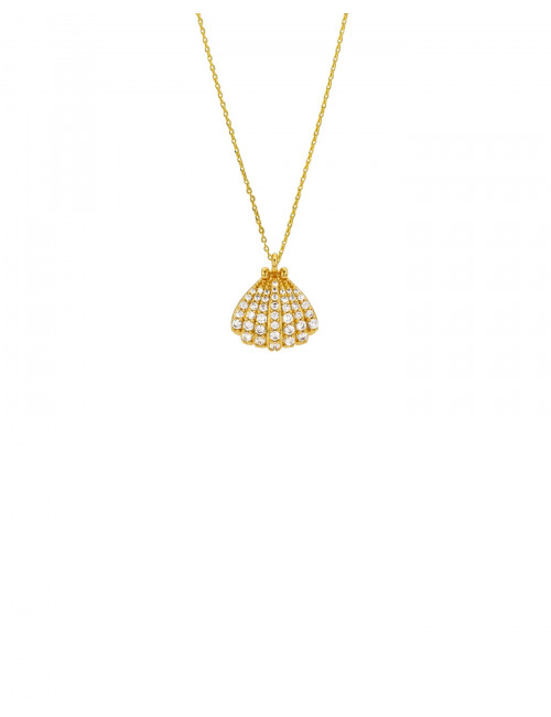 Shell Halsketting | goud