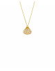 Shell Halsketting | goud