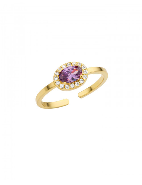 Ring Amethyst Dynasty | goud