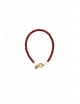 Burgundy Small Armband | goud