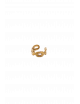 3.0 Wavy Ear Cuff Oorbel | goud