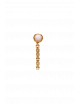 3.0 Classic Square Hoop Oorbel | goud