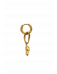Aurelie Hoop Oorbel | goud