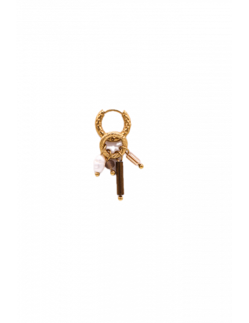 Liva Hoop Oorbel | goud