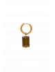 Shiny Olive Hoop Oorbel | goud