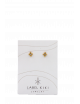 Shiny Diamond Stud Oorbel | goud