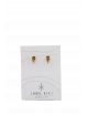 Elegant Flower Stud Oorbel | goud