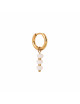 Coconut Glow Hoop Oorbel | goud