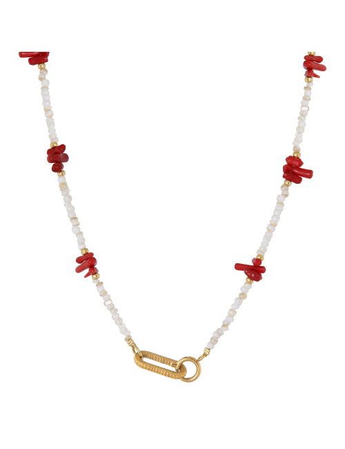 Coral Crush Ketting | goud