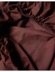 Hoeslaken Percale Katoen 200x210 | brick red