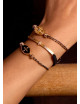 California Iris Armband | goud