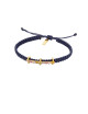 Blue Trilogy Armband | goud