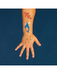 Tattoos (set van 10) | blue