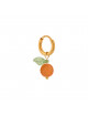 Oorbel Aperol Spritz Hoop | goud