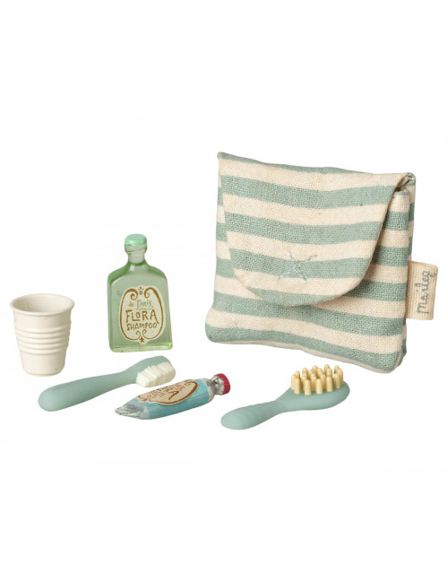 Tandenborstel Set Muis | blauw streep