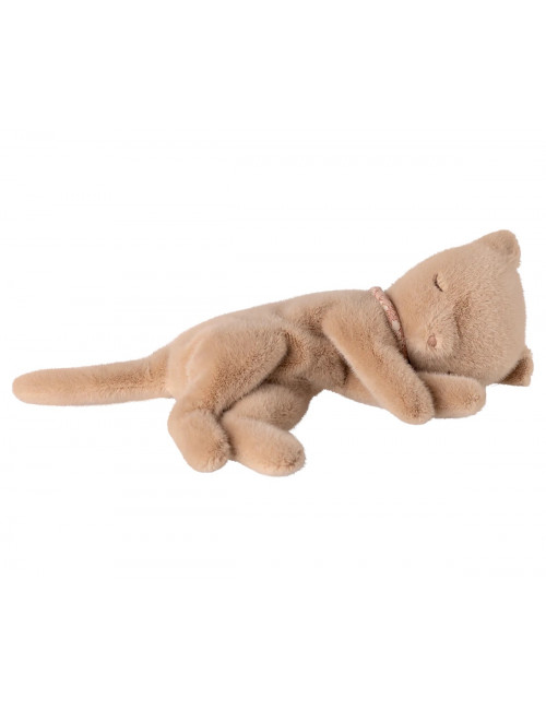 Slapende Kitten Plush | cream peach