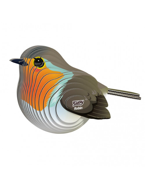 3D Puzzel Vogel | roodborstje