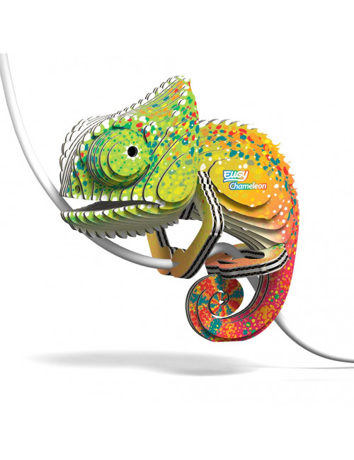 3D Puzzel Dier | kameleon