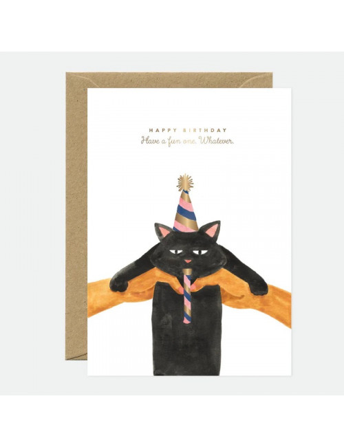 Wenskaart | whatever cat