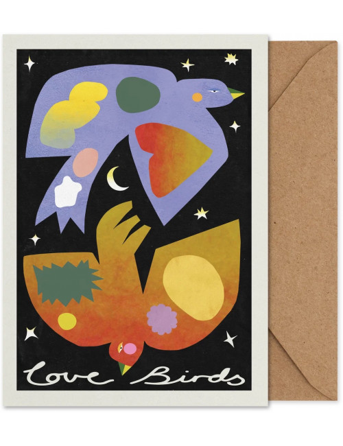 Art Card A5 | love birds