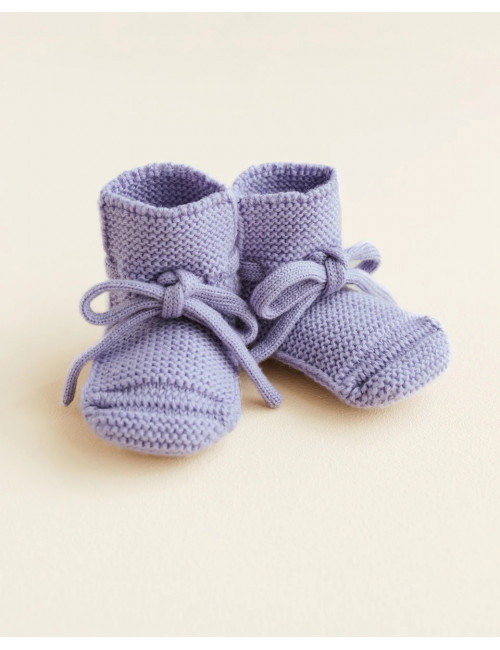 Slofjes Baby Booties | lilac