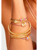 White Talisman Armband | goud