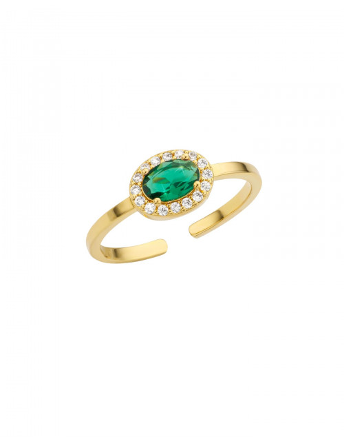 Ring Green Dynasty | goud