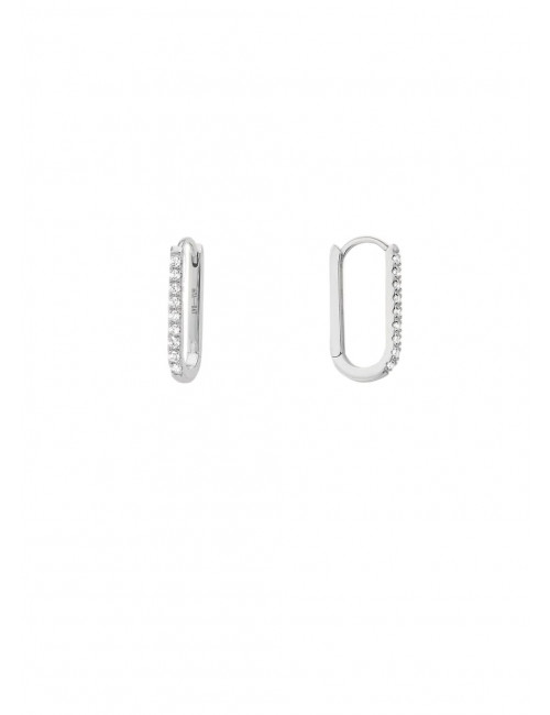 Shiny Jazzy Oorbellen | zilver