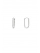 Shiny Jazzy Oorbellen | zilver