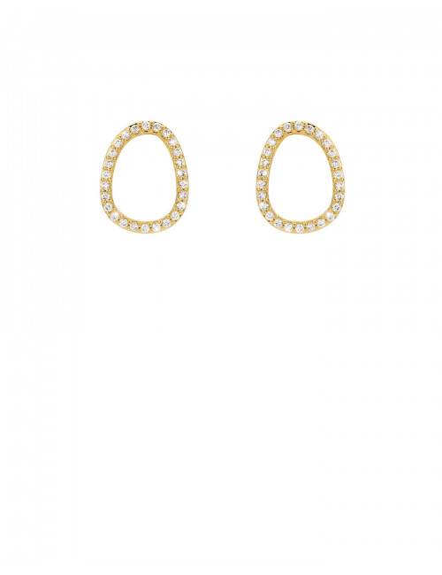 Oasis Oorbellen | goud