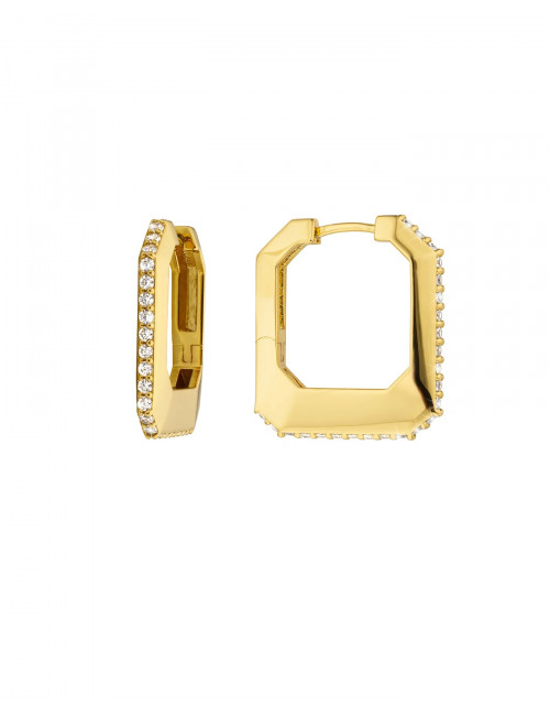Shiny Groove Oorbellen | goud