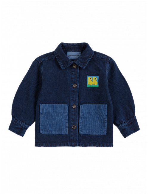 Denim Shirt Baby | booo bo choses tag