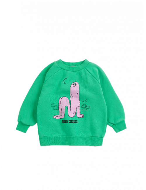 Sweatshirt Baby | long pinky puff