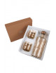 Gift Set Swirl Fles & 2 Glazen | glow/large