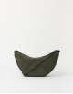 Leo Midi Crossbody Strap | moss suède moss