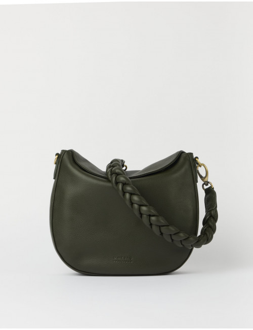 Handtas Lana | moss soft grain leather