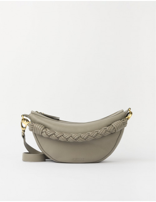 Leo Twisted Handle | clay soft grain leather