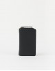 Jett Portemonnee | zwart soft grain leather