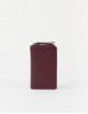 Jett Portemonnee | dark cherry soft grain leather