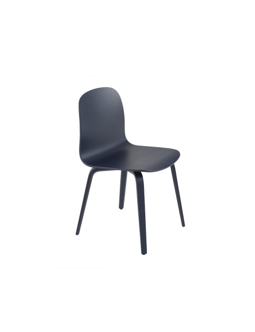 Stoel Visu | midnight blue/felt glider
