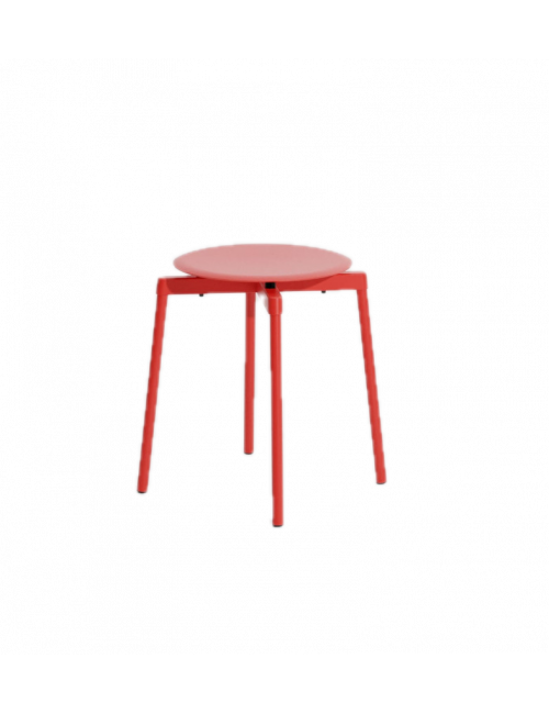 Metalen Kruk Stool Fromme | rood